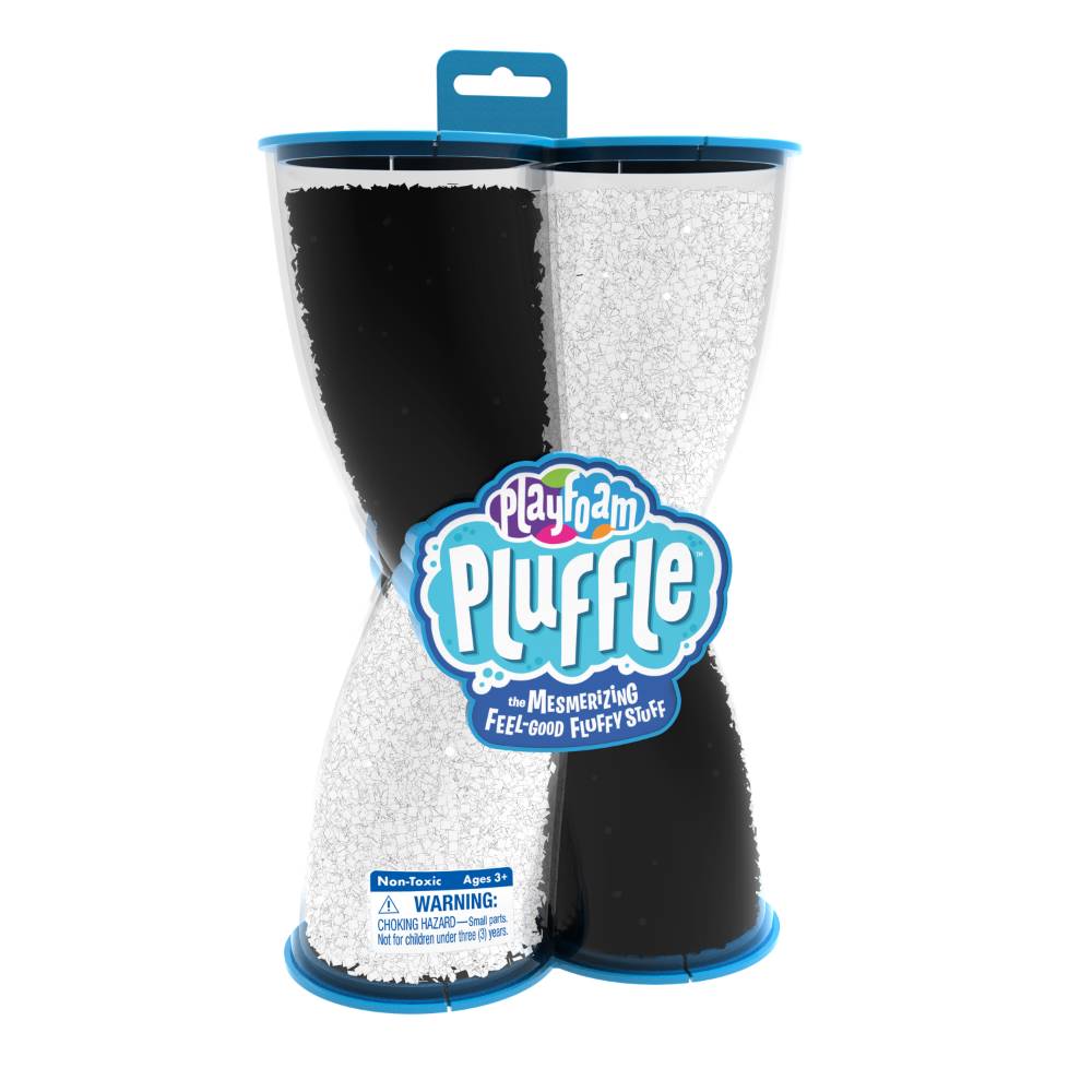 Playfoam® Pluffle™ Twist Black & White - Z VÝSTAVY