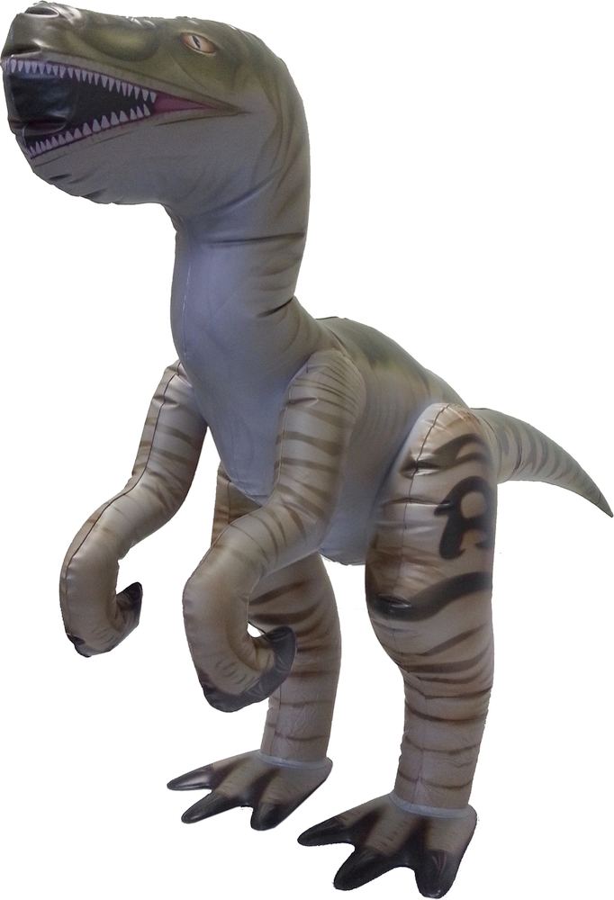 Velociraptor střední - nafuk.hračka (v.76/d.129 cm)